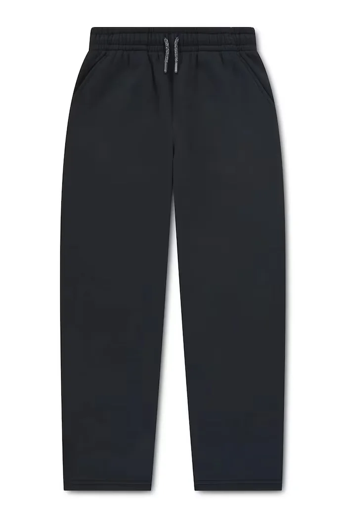 Levi's панталон baggy за деца с памук BAGGY CARPENTER SWEATPANT черен със стандартна талия 9ER345