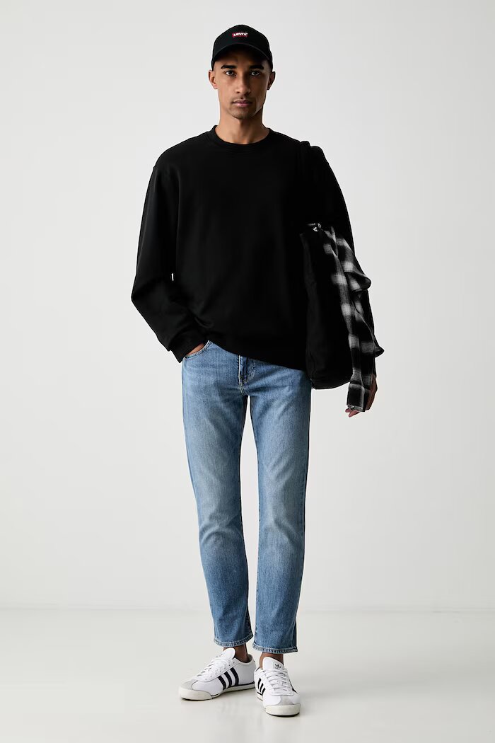 Levi's суичър мъжки от памук THE ORIGINAL HM черен 35909