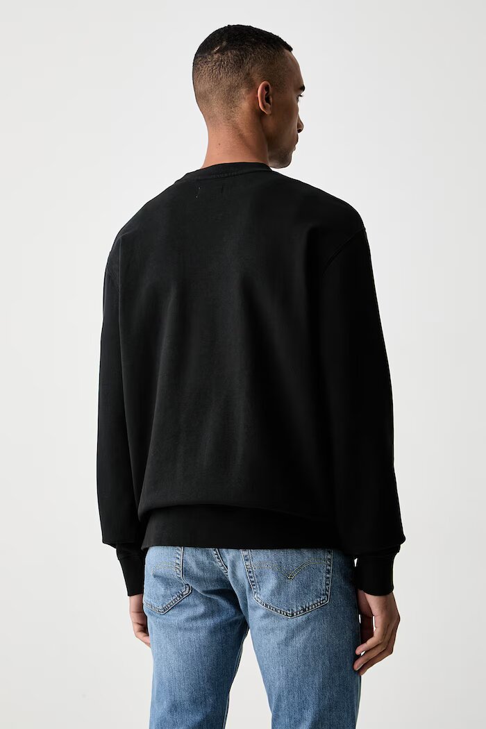 Levi's суичър мъжки от памук THE ORIGINAL HM черен 35909