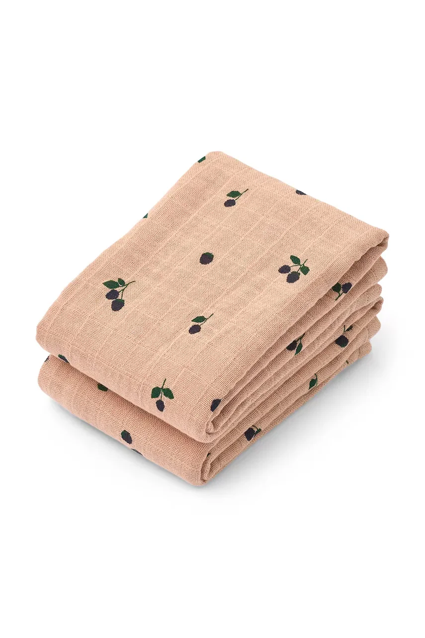 Liewood Бебешки памперс с памук Lewis Muslin Cloth (2 броя)