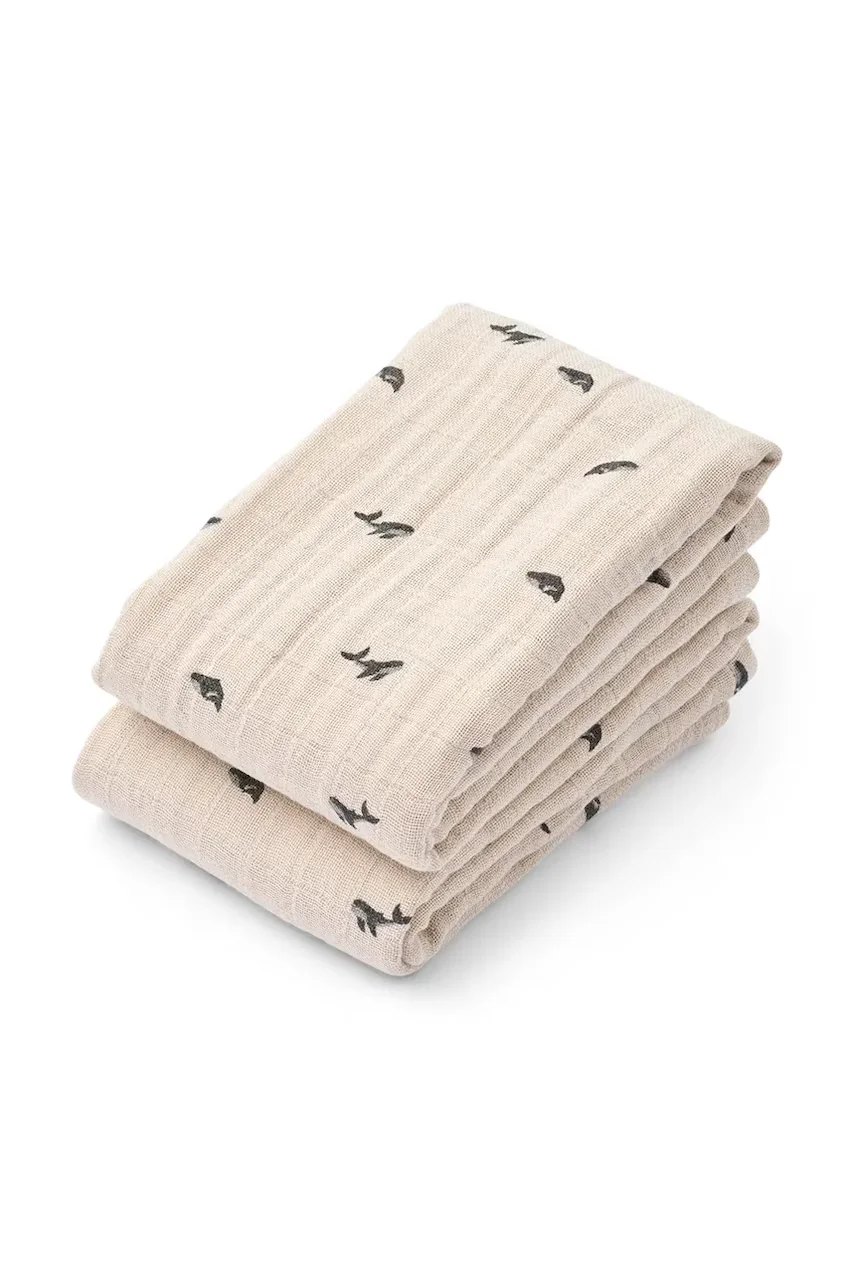 Liewood Бебешки памперс с памук Lewis Muslin Cloth (2 броя)
