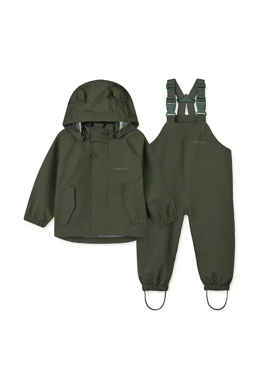 Liewood Бебешко яке и панталон Manu Rainwear Set