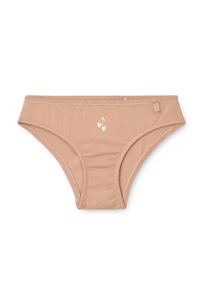 Liewood бикини за деца от памук с еластан Aylin Briefs 5-Pack розови LW20990