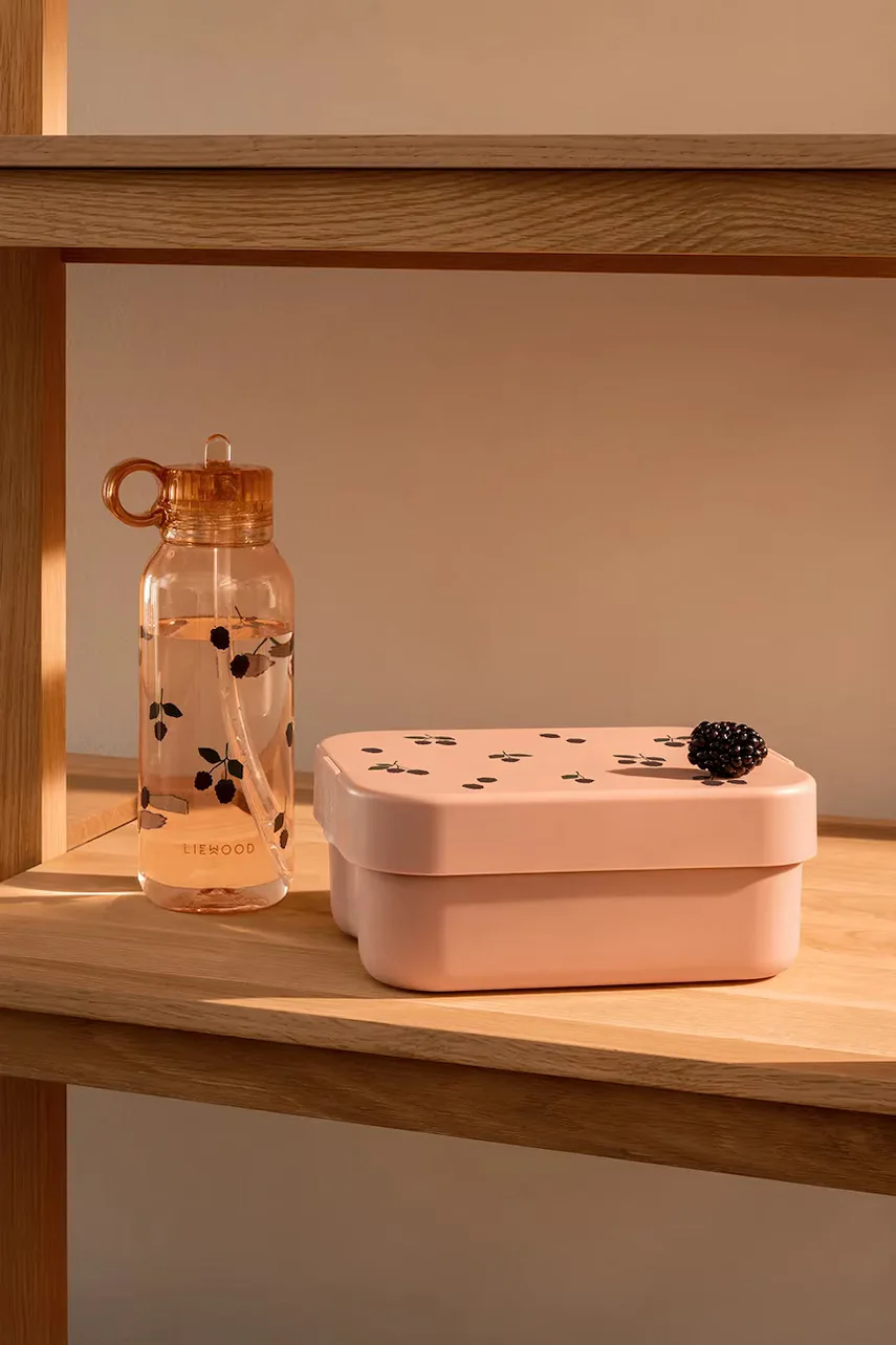 Liewood Детска кутия за обяд и бутилка Chelsey Printed Lunchbox Set