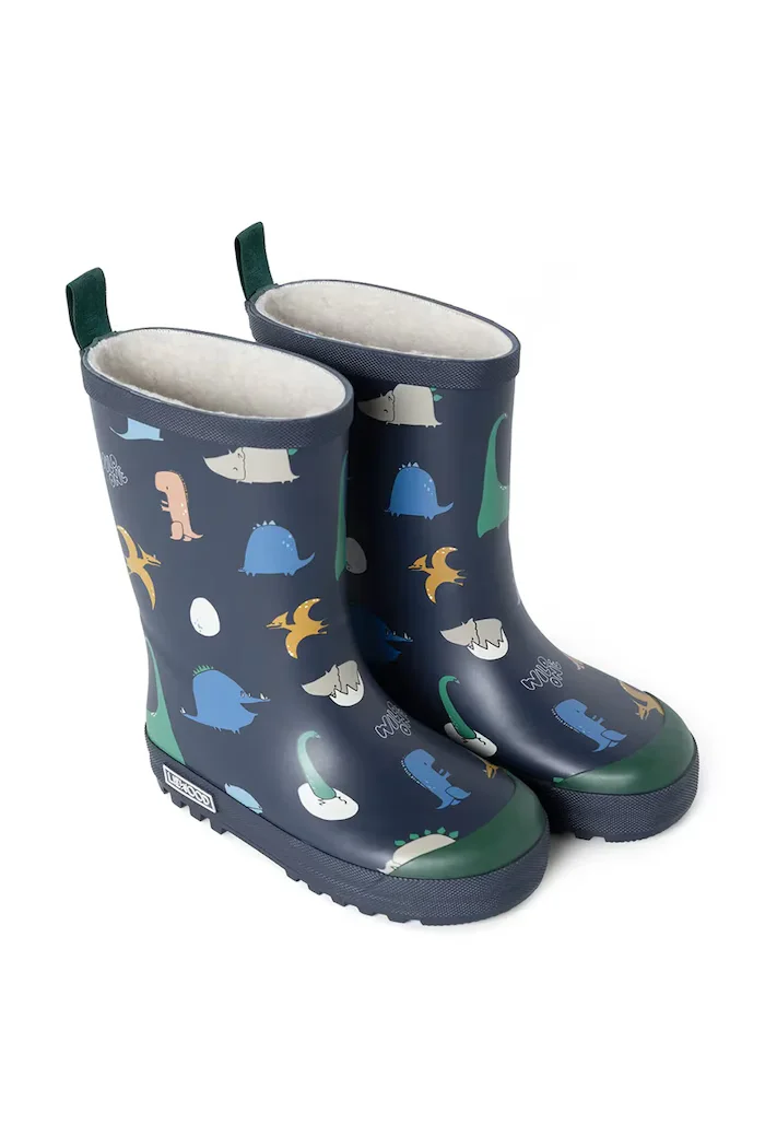 Liewood гумени ботуши за деца Mason Thermo Rainboot тъмносини LW13043