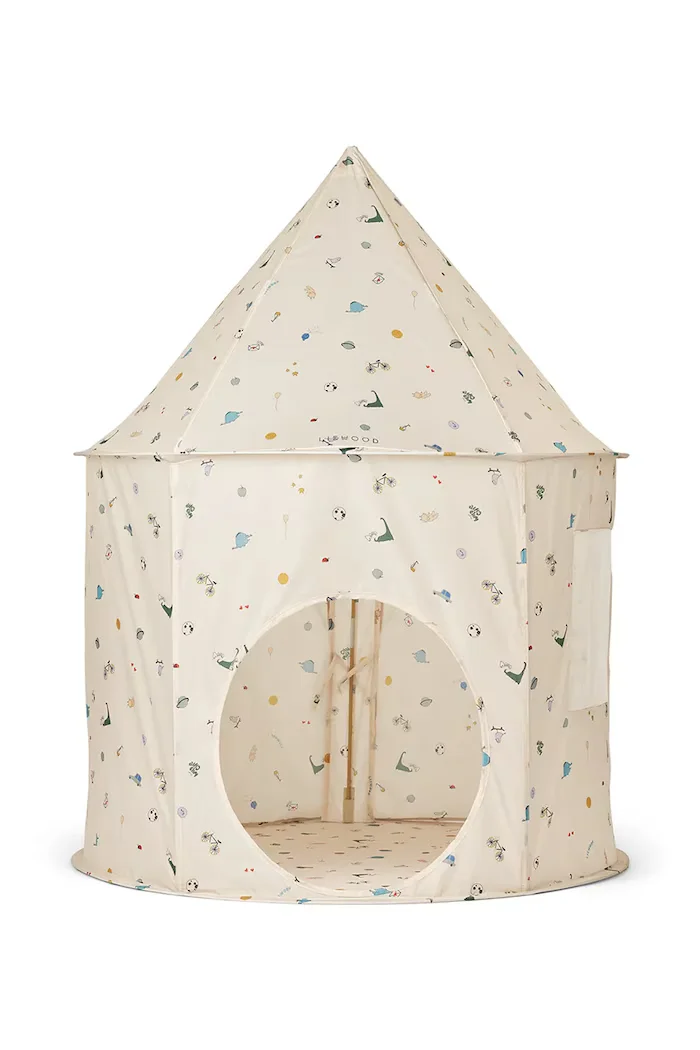 Liewood Играчки за плаж за деца Oaks Pop Up Playtent бежови LW19725