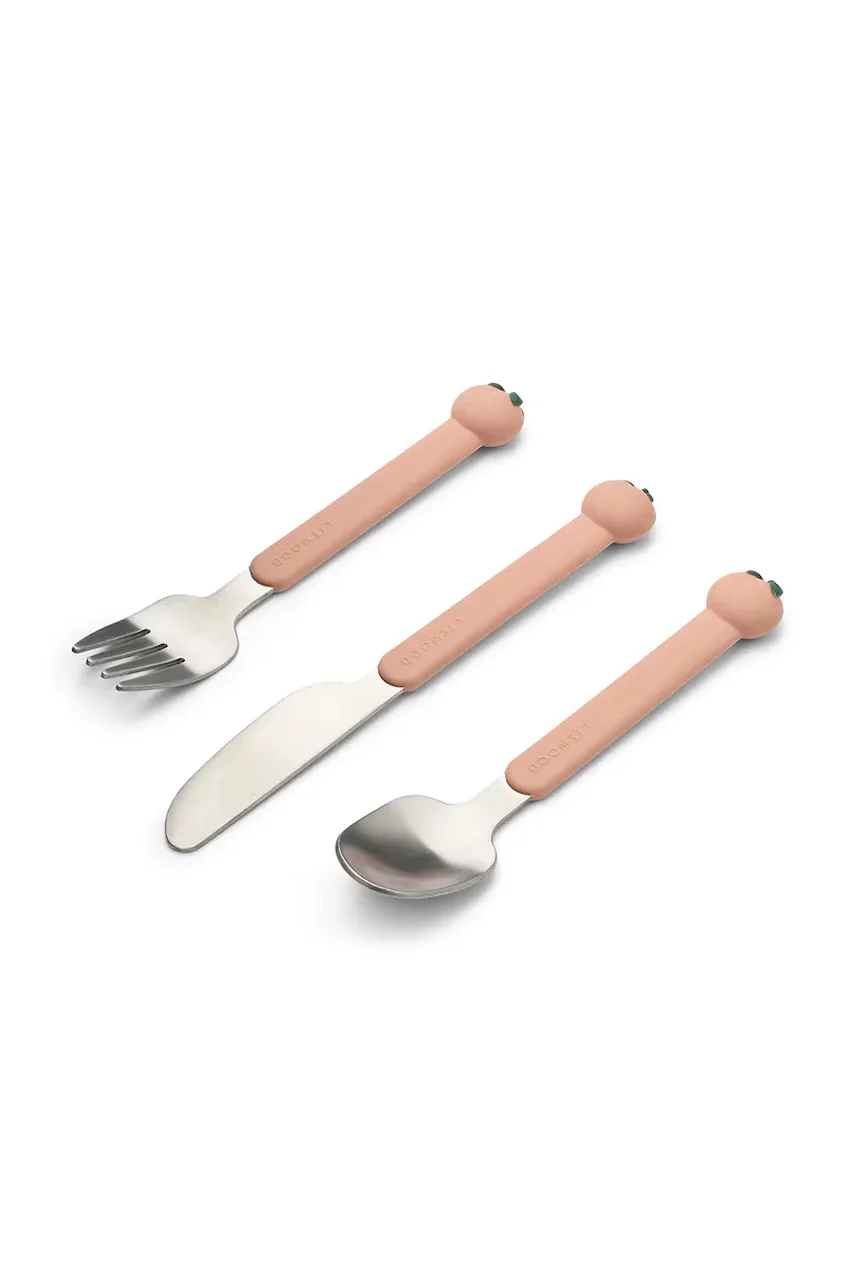 Liewood Комплект детски прибори за хранене Tove Peach Cutlery Set
