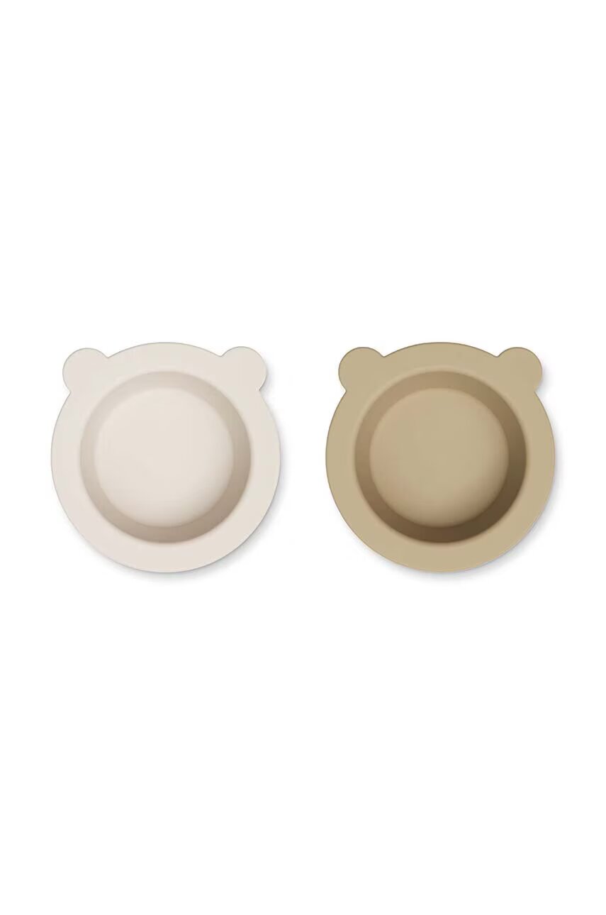 Liewood Комплект купички Peony Suction Bowl (2 броя)
