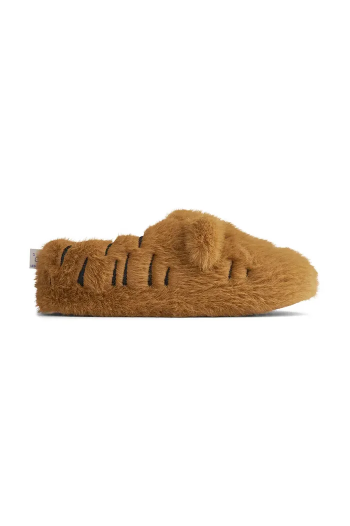 Liewood пантофи за деца Aviaja Tiger Slippers кафяви LW20875