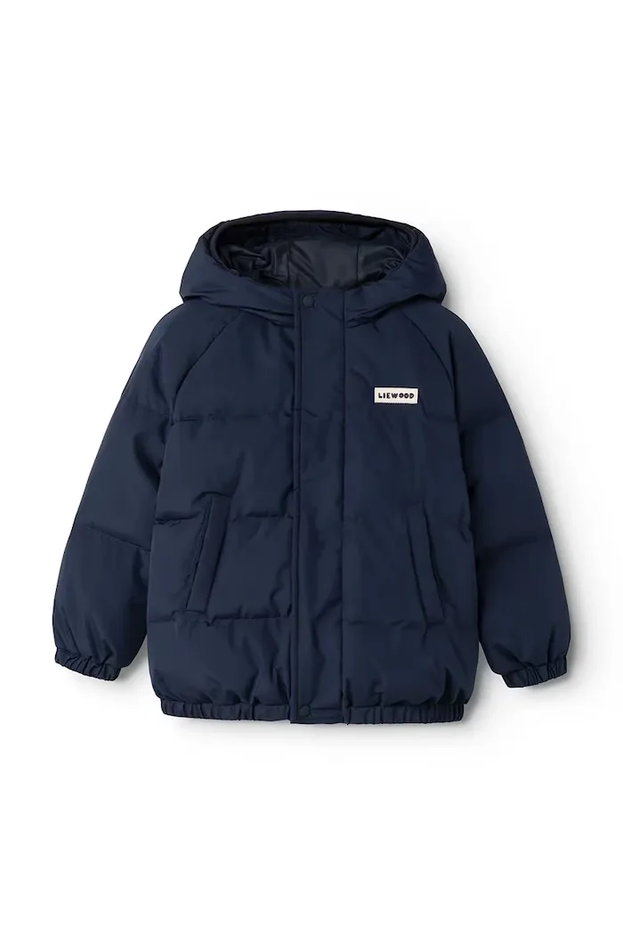 Liewood пухено яке за деца Adelina Down Jacket тъмносиньо LW21043