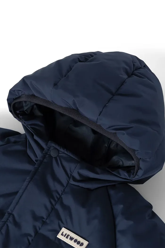 Liewood пухено яке за деца Adelina Down Jacket тъмносиньо LW21043
