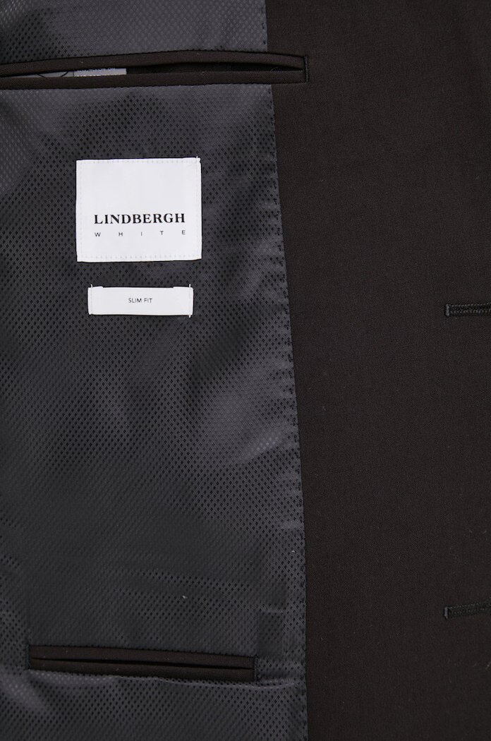 Lindbergh Костюм в черно с изчистен дизайн