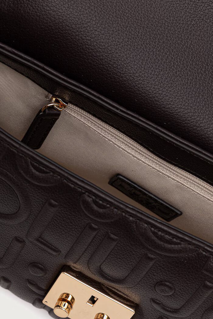 Liu Jo чанта crossbody дамска от имитация на кожа кафява AF6053 E1167