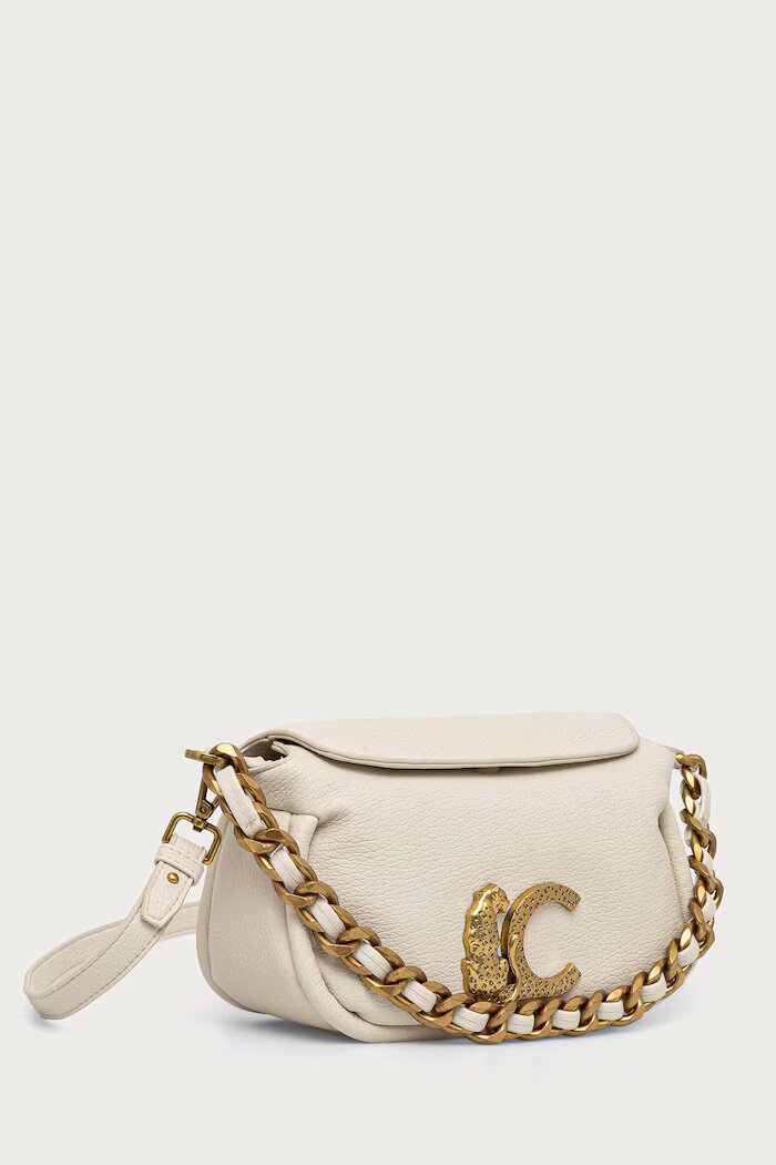 Lola casademunt чанта crossbody дамска от имитация на кожа бежова LS2604075