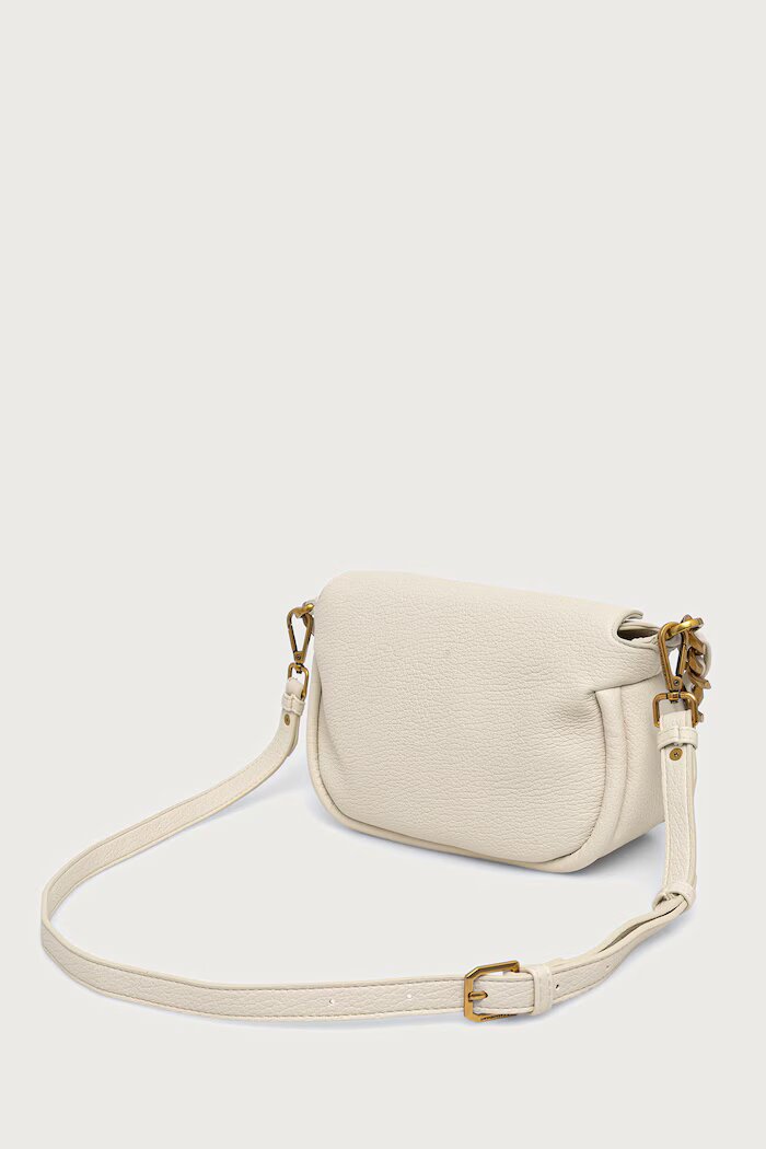 Lola casademunt чанта crossbody дамска от имитация на кожа бежова LS2604075