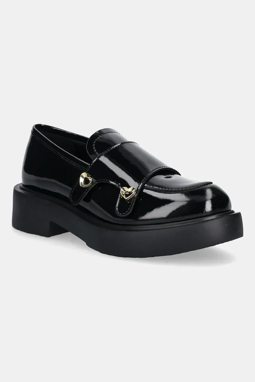 Love Moschino Кожени мокасини