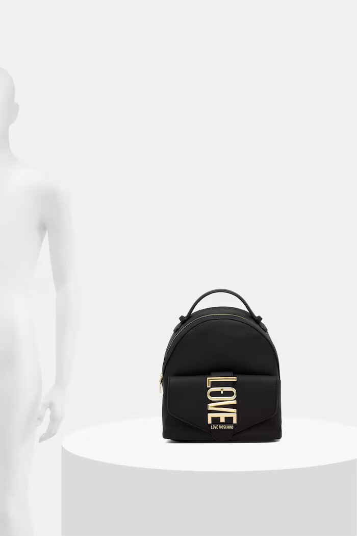 Love Moschino раница дамска черна JC4088PP1PLE1000