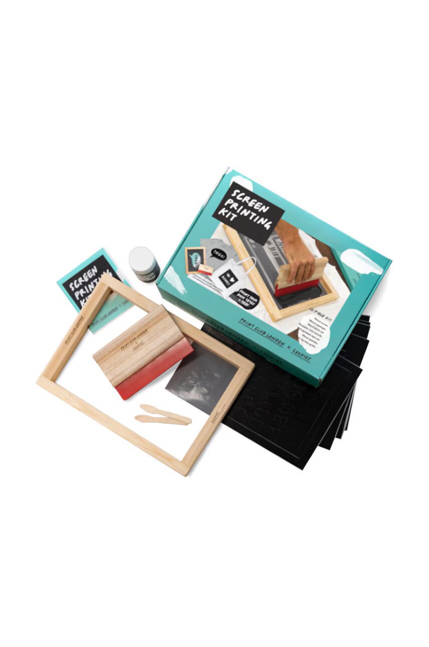 Luckies of London Комплект за ситопечат Screen Printing Kit