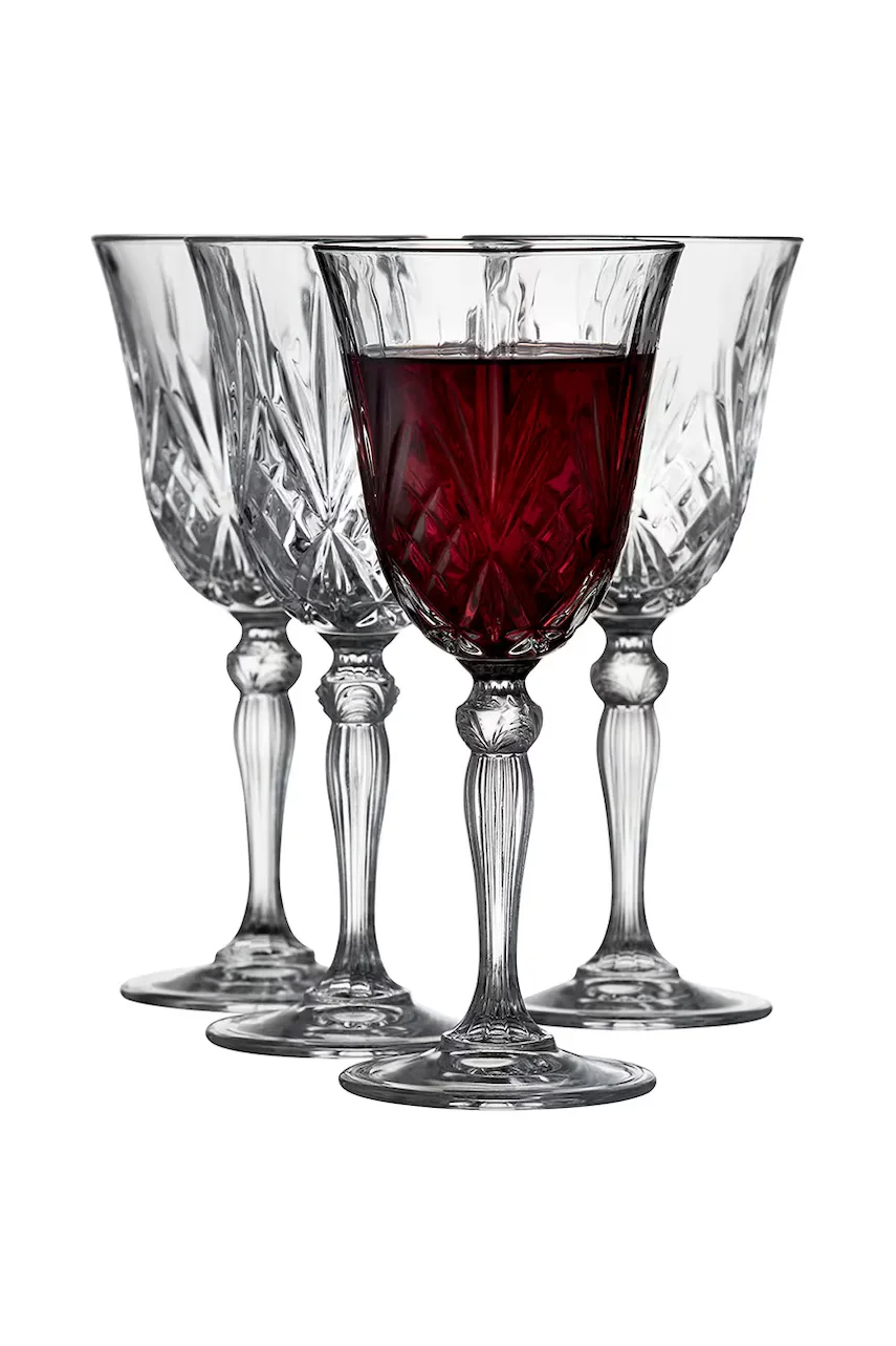 Lyngby Комплект чаши за вино Melodia 270 ml (4 броя)