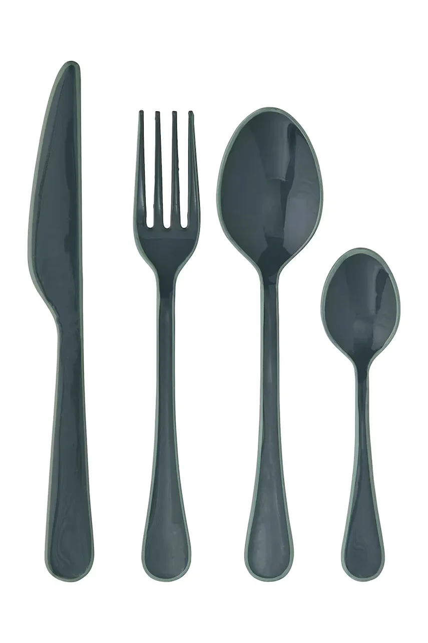 Madam Stoltz Комплект прибори за хранене Enamel Cutlery 4 (4 броя)