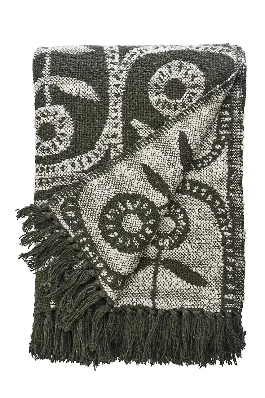 Madam Stoltz Памучно покривало 125 x 175 cm