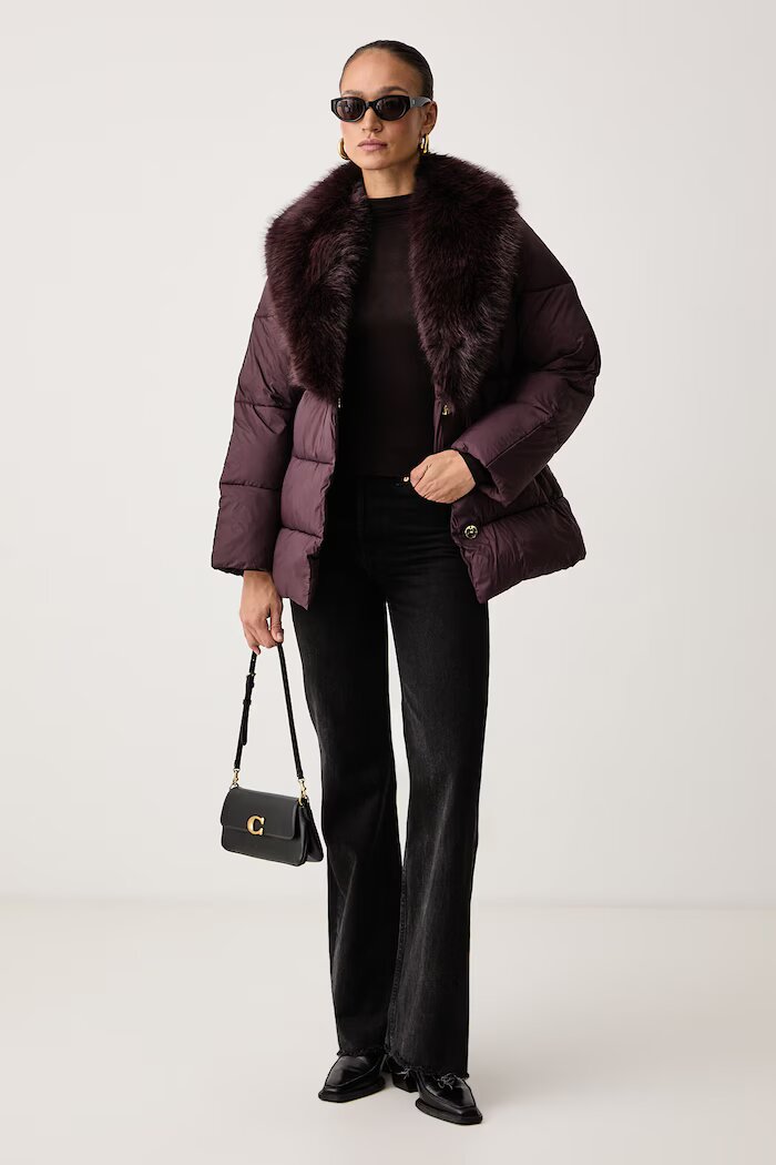 Marciano by Guess капитонирано яке дамско LILLA бордо G6BL15 W4451
