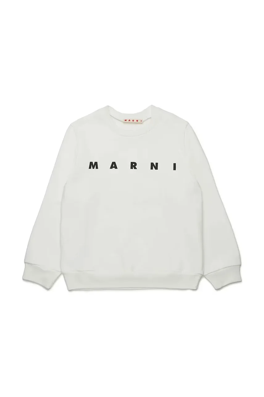 Marni Детски памучен суичър MS340U SWEAT-SHIRT