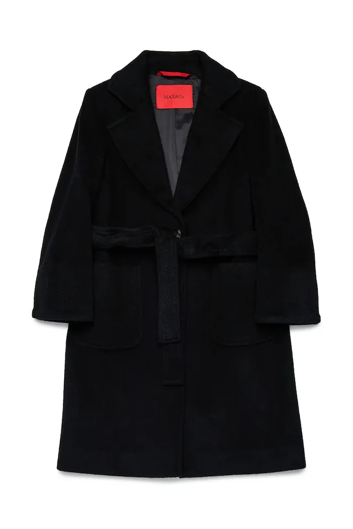 Max&Co. Детско палто MAXJ1F JACKET в черно MX0001