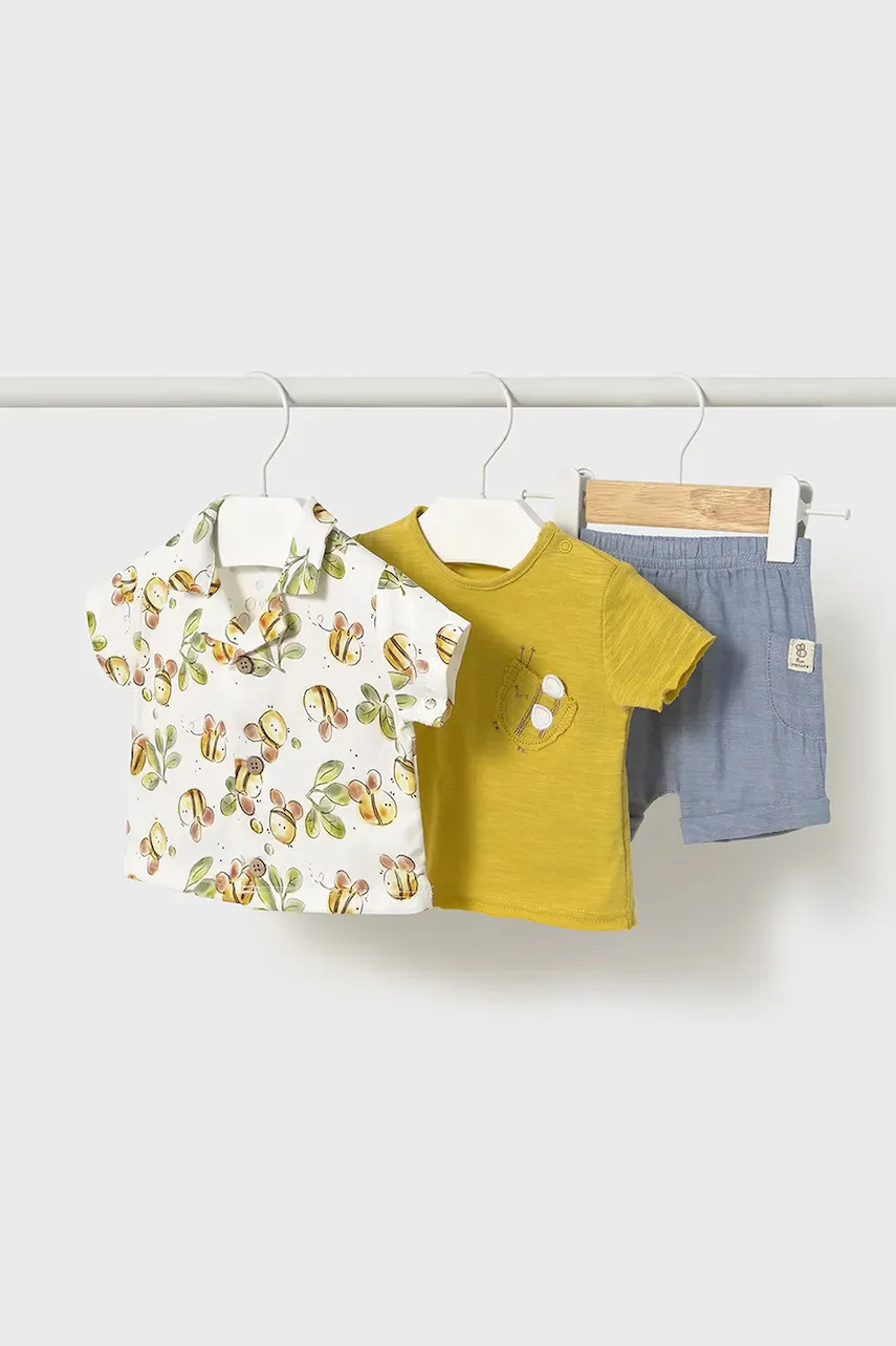 Mayoral Newborn Бебешки памучен комплект