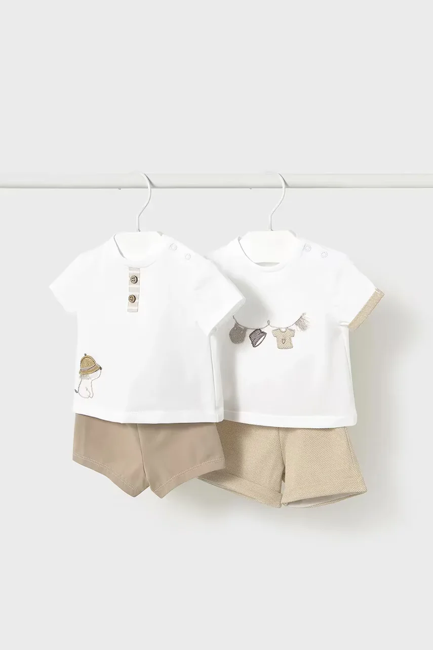 Mayoral Newborn Бебешки памучен комплект