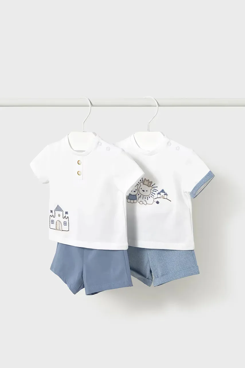Mayoral Newborn Бебешки памучен комплект