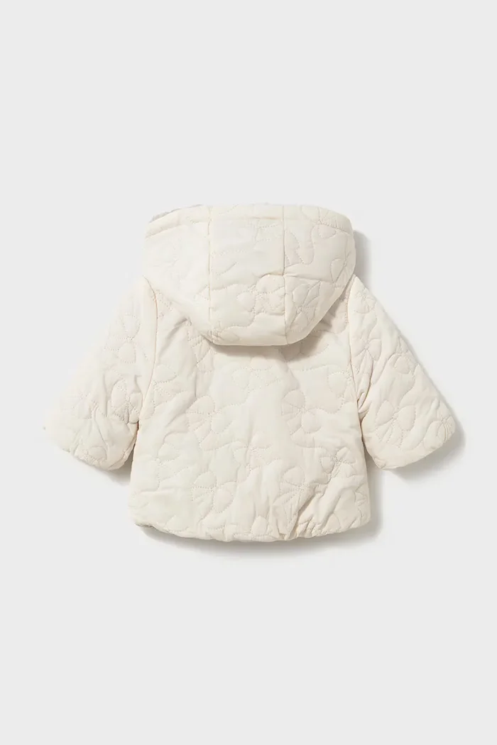 Mayoral Newborn двустранно яке за бебе бежово 2401