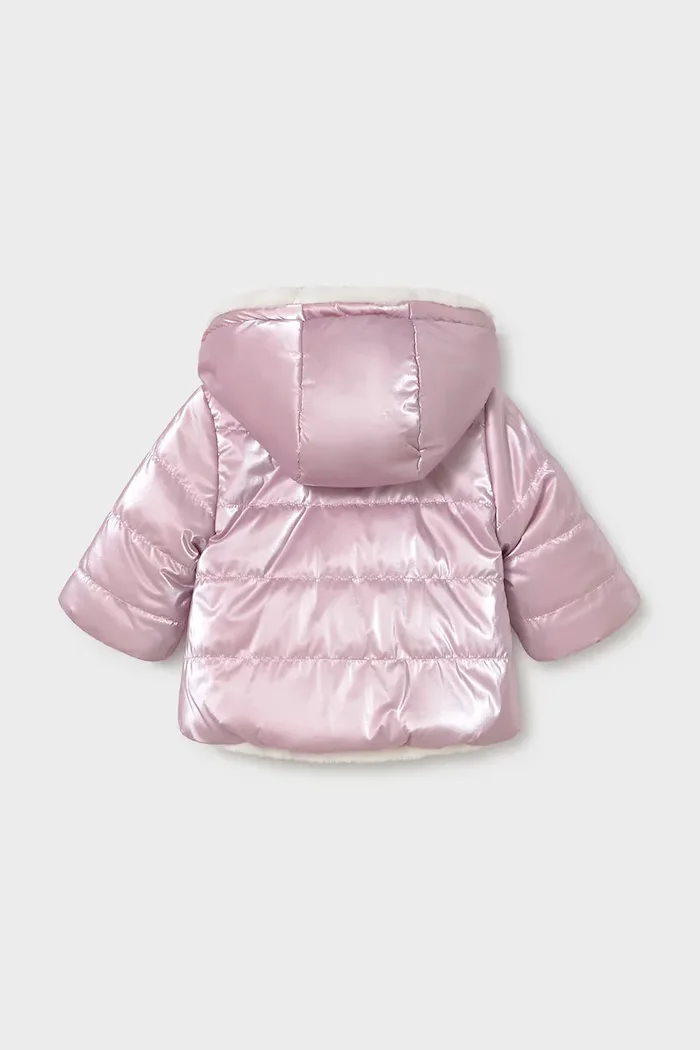 Mayoral Newborn двустранно яке за бебе розово 2401
