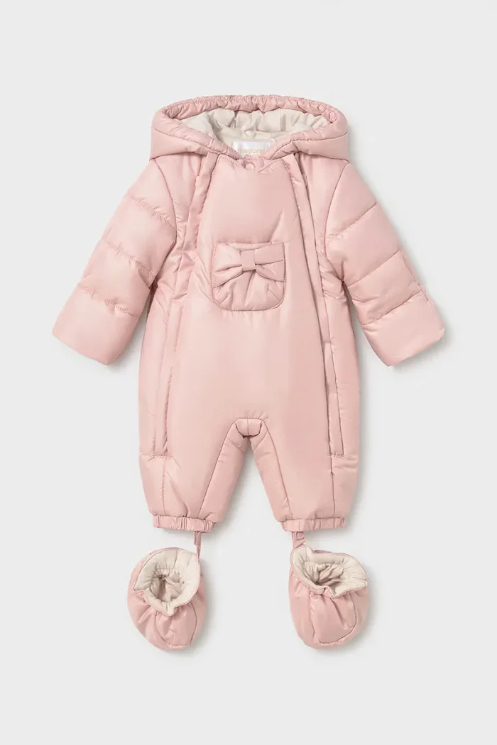 Mayoral Newborn гащеризон за бебе розов 2652