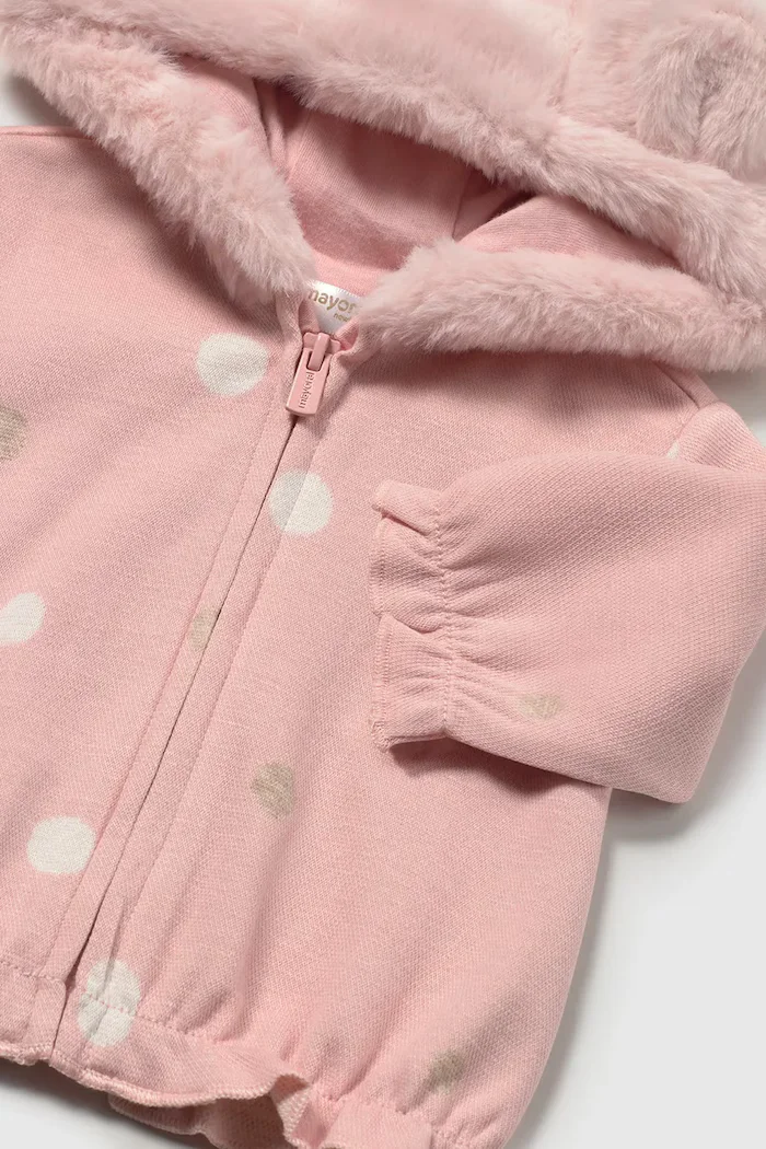 Mayoral Newborn комплект за бебе с памук розов 2656