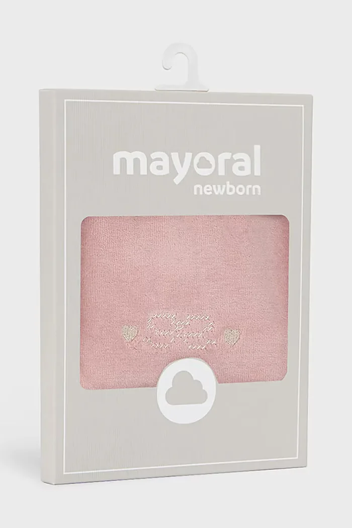 Mayoral Newborn Лигавник за бебе 2 броя розов 9138
