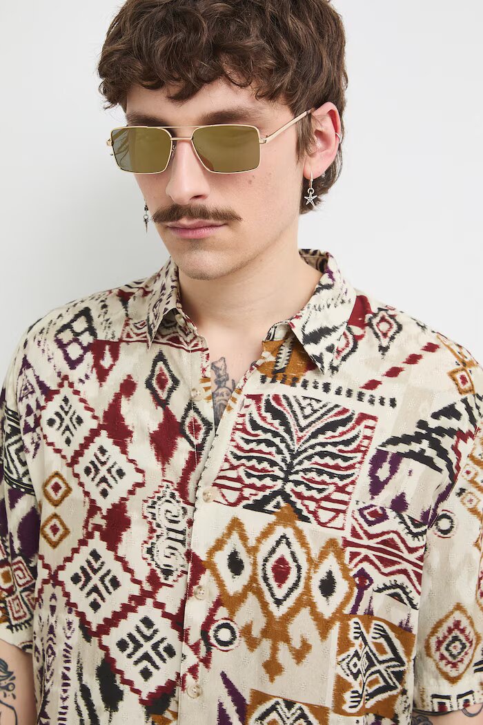 Medicine авиаторски слънчеви очила мъжки златни