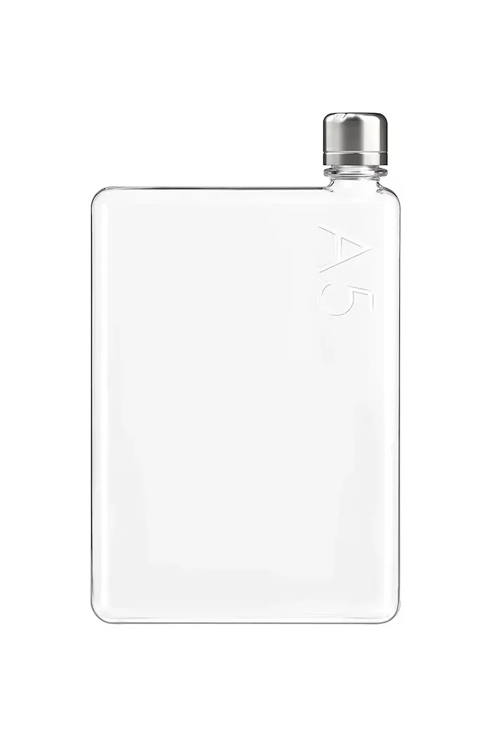 memobottle Бутилка за вода Original A5 750 ml в прозрачен цвят