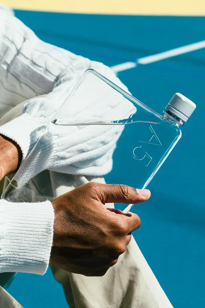 memobottle Бутилка за вода Original A5 750 ml в прозрачен цвят