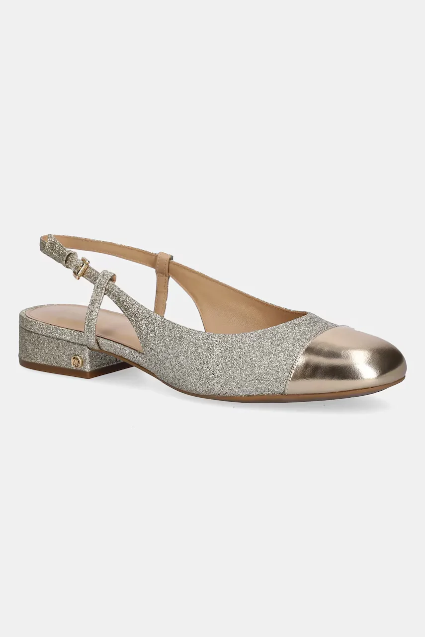 MICHAEL Michael Kors Кожени обувки с дебел ток Perla