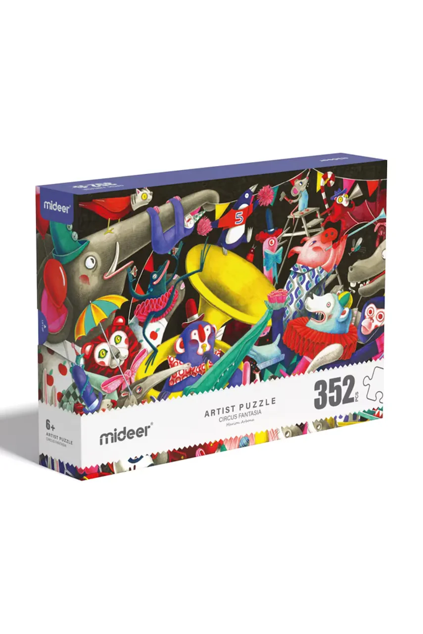 Mideer Артистичен пъзел Fantazyjny Cyrk 352 elementów