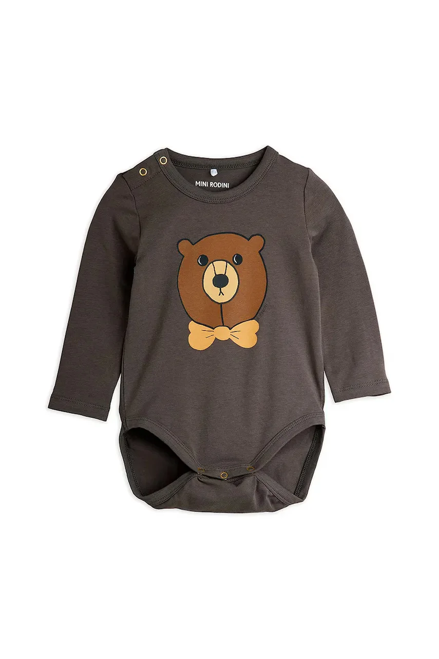 Mini Rodini Бебешко боди Bear