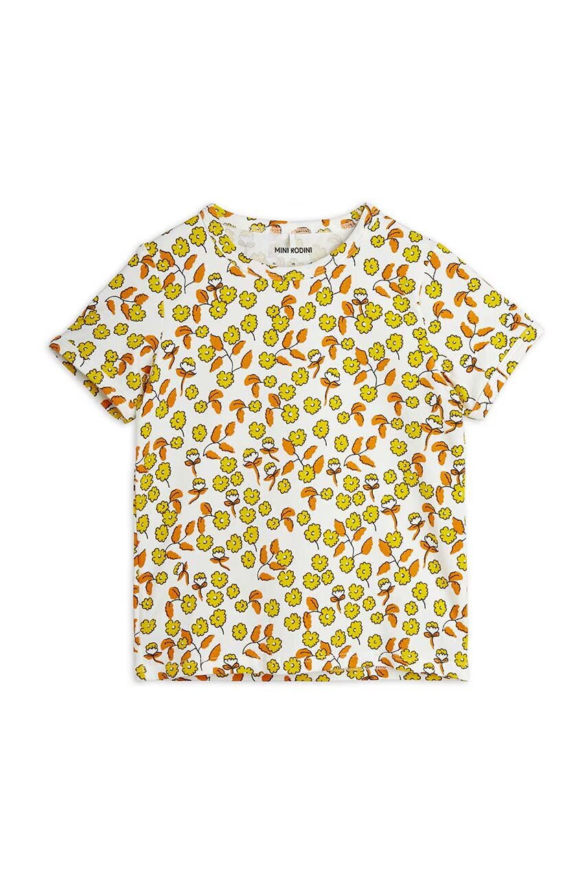 Mini Rodini Детска тениска Flowers