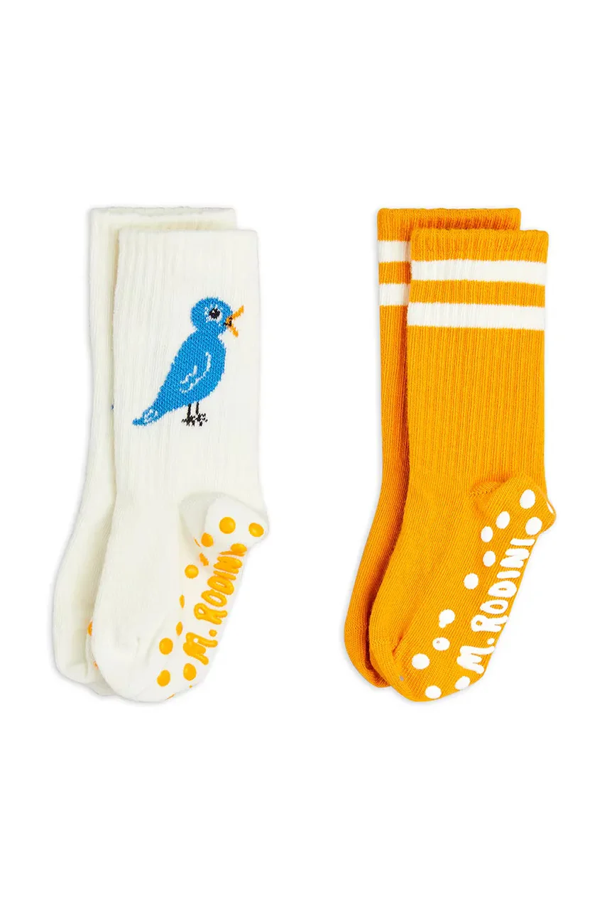 Mini Rodini Детски чорапи Bird (2 чифта)
