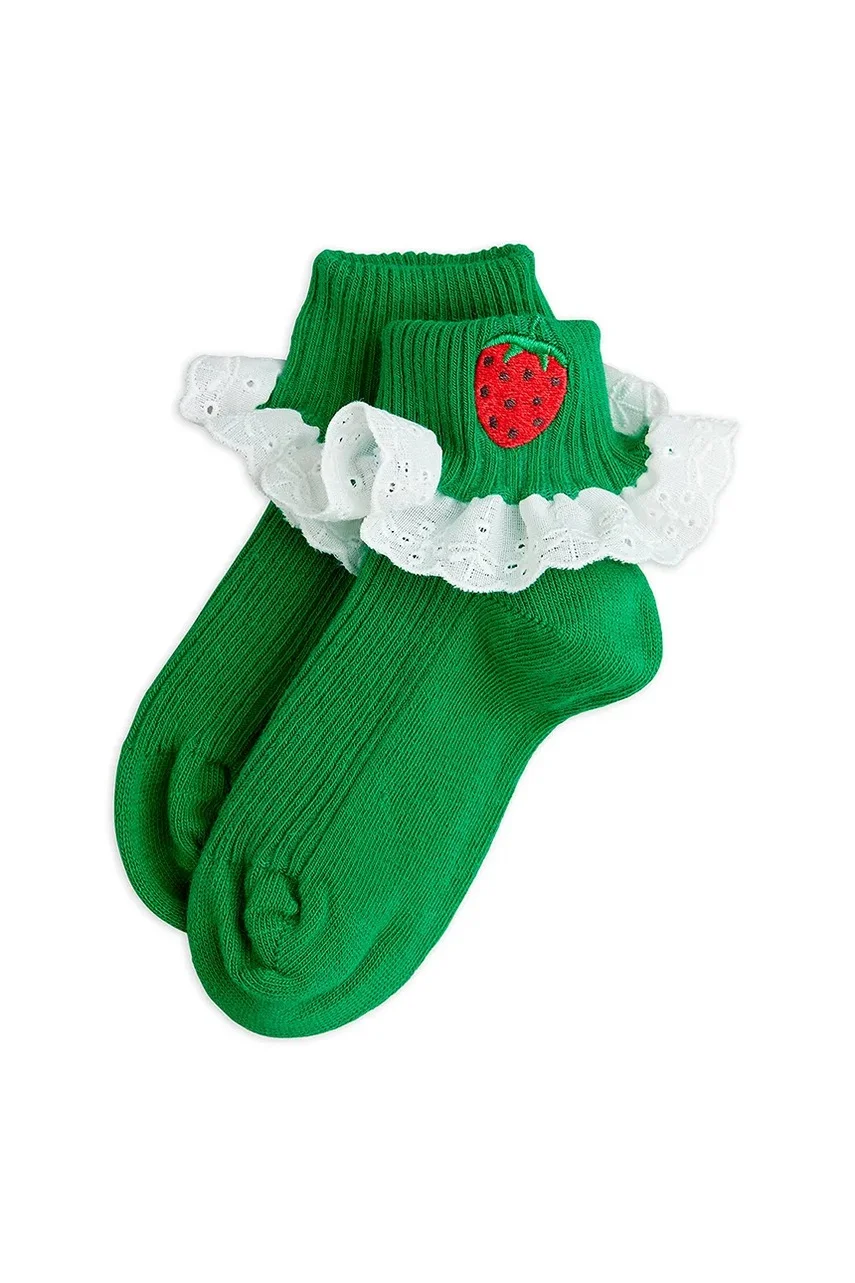 Mini Rodini Детски чорапи Strawberry