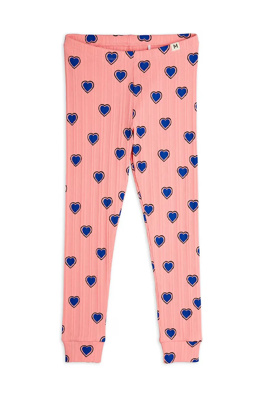 Mini Rodini Детски памучен клин Outlined hearts