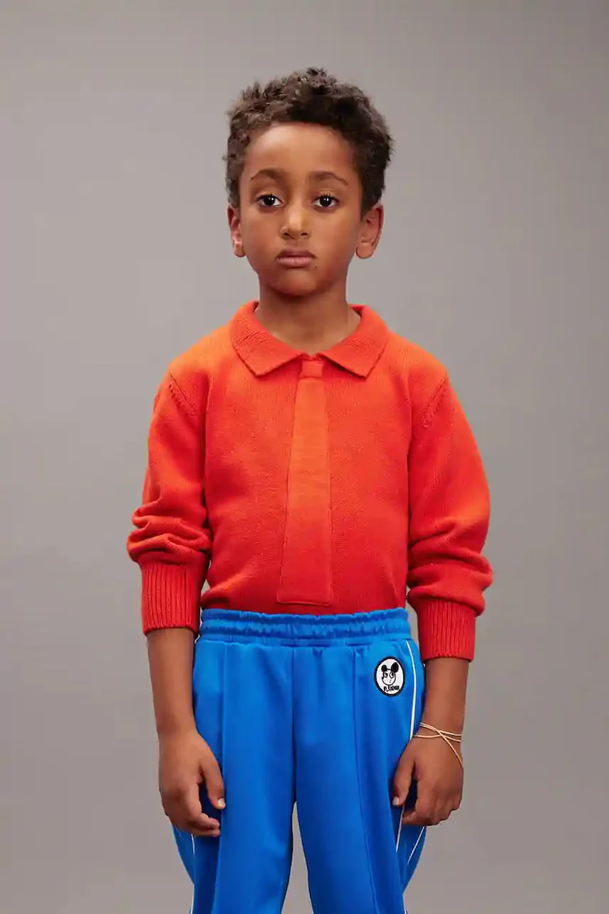 Mini Rodini Детски пуловер с вълна