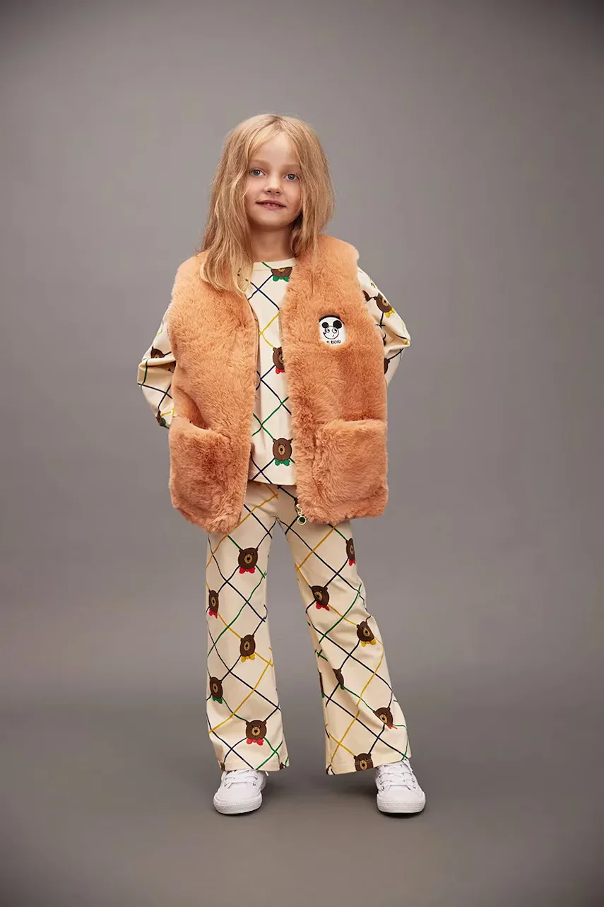 Mini Rodini Детски спортен панталон Bear