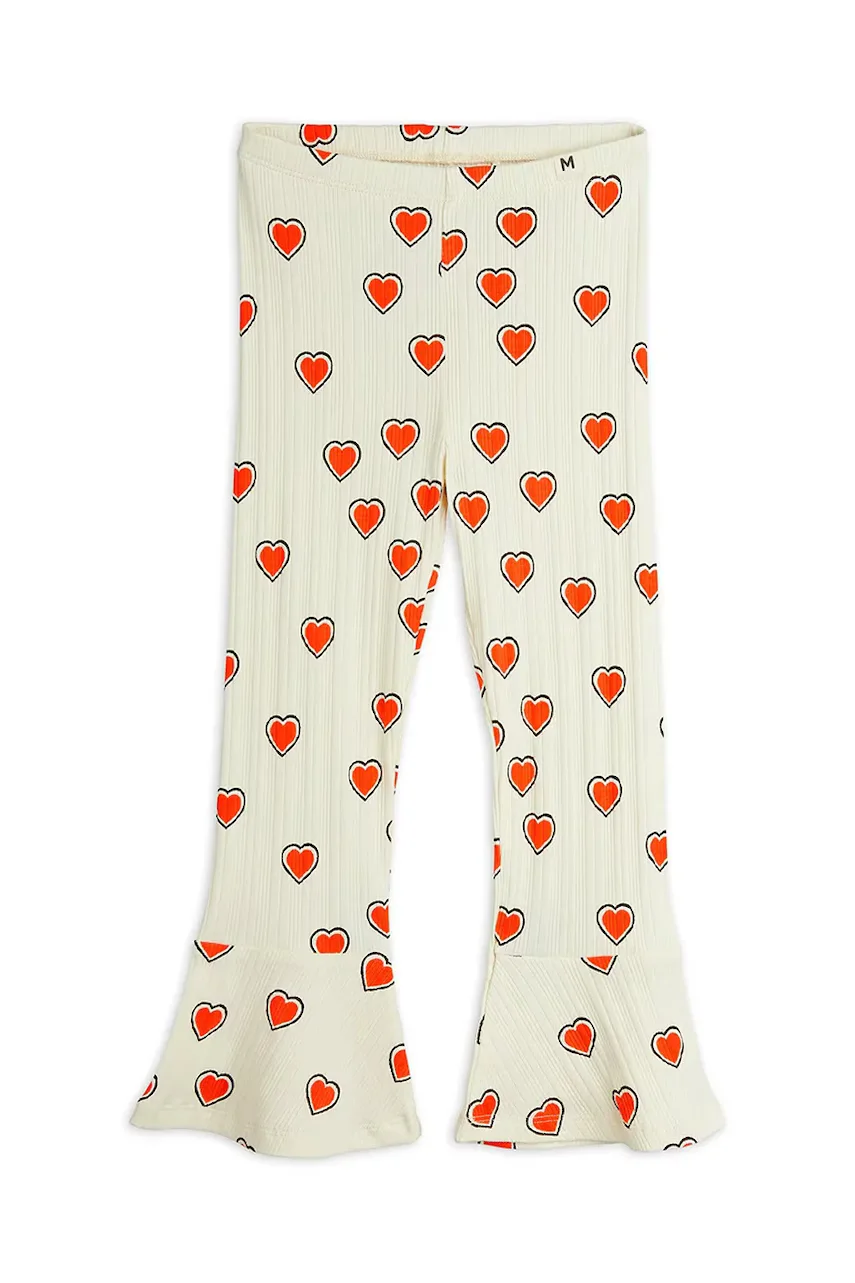 Mini Rodini Детски спортен панталон Outlined hearts
