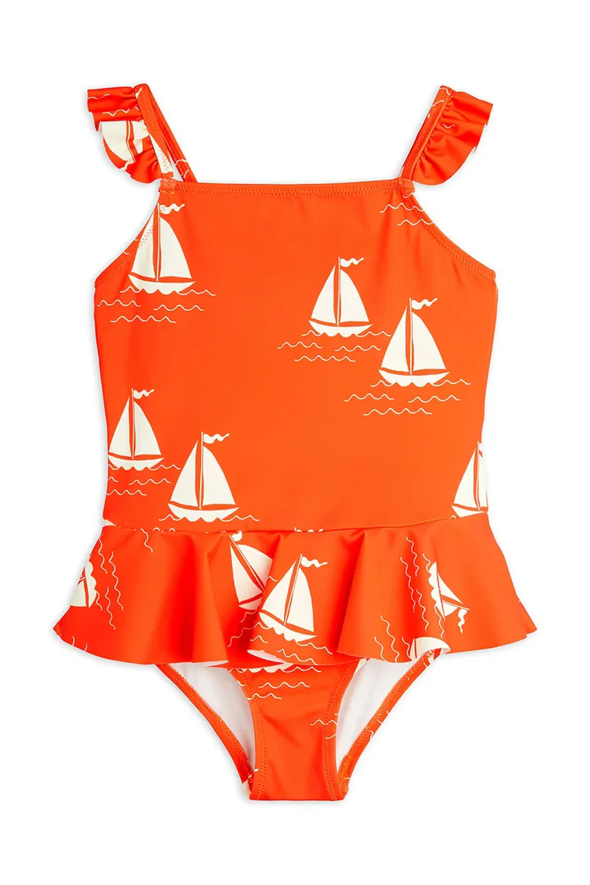 Mini Rodini Детски цял бански Sailing boats